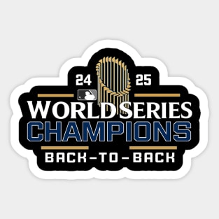 Los Angeles Dodgers World Series 2025 - Los Angeles Dodgers Back To Back Champions 2025, Dodgers - Los Angeles Dodgers Sticker